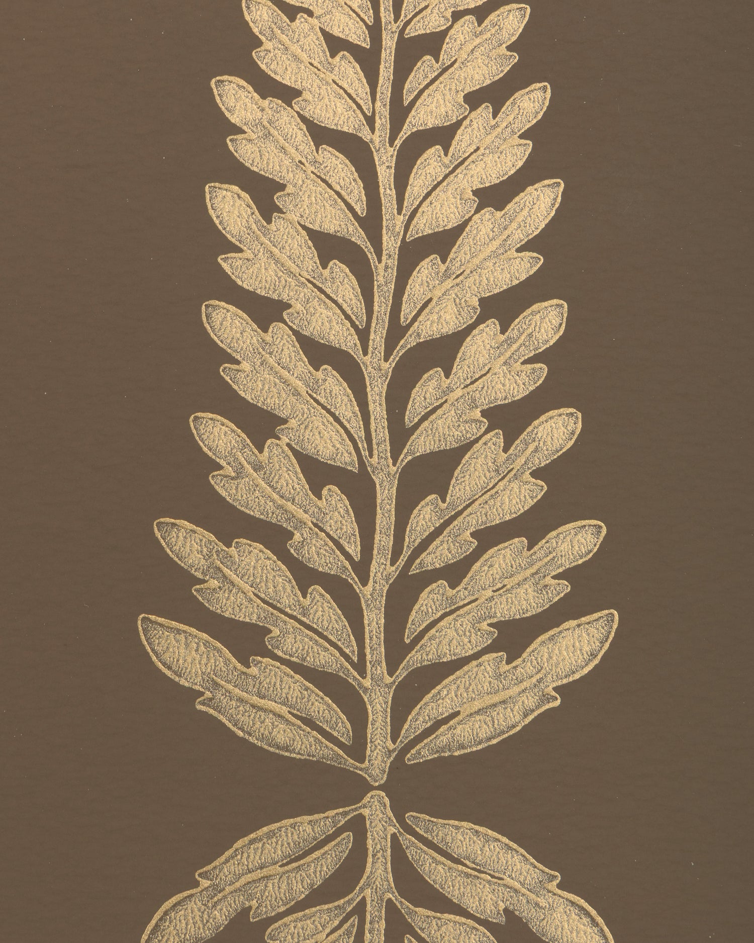 Glade Fern Wallpaper in Carob color - pattern number P2026107.166.0 - by Lee Jofa in the Arley collection