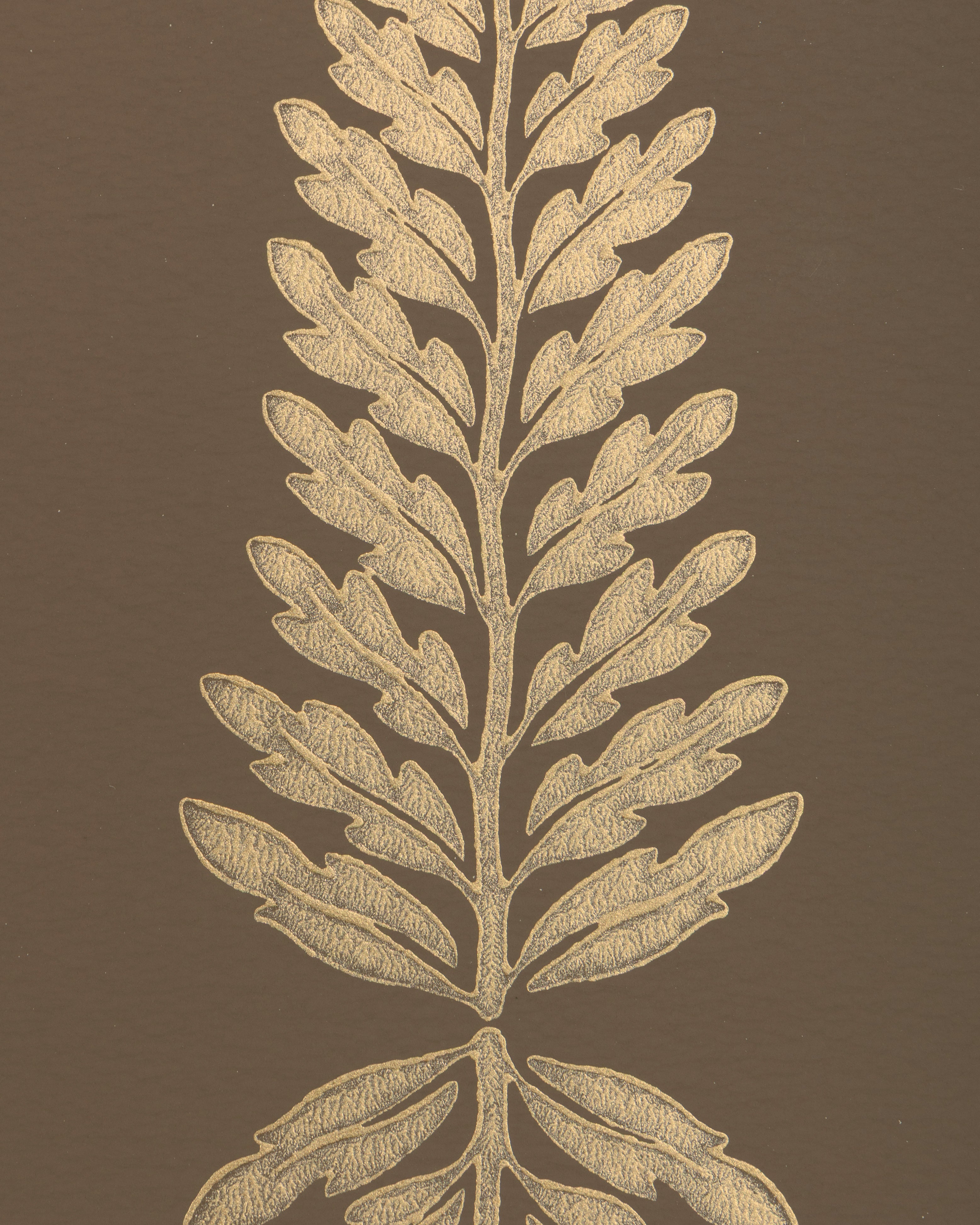 Glade Fern Wallpaper in Carob color - pattern number P2026107.166.0 - by Lee Jofa in the Arley collection