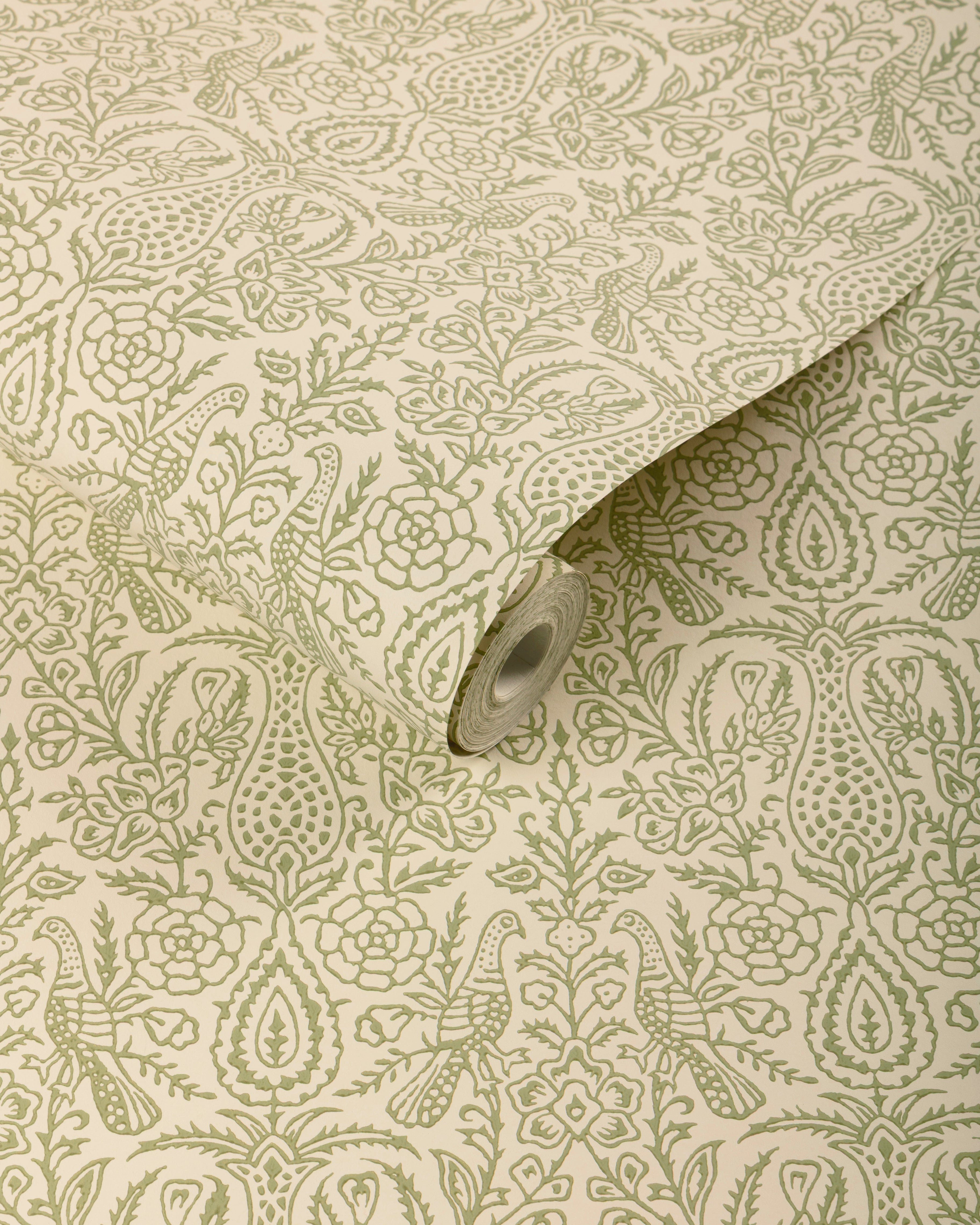 Haven Wallpaper in Leaf color - pattern number P2026110.30.0 - by Lee Jofa in the Arley collection