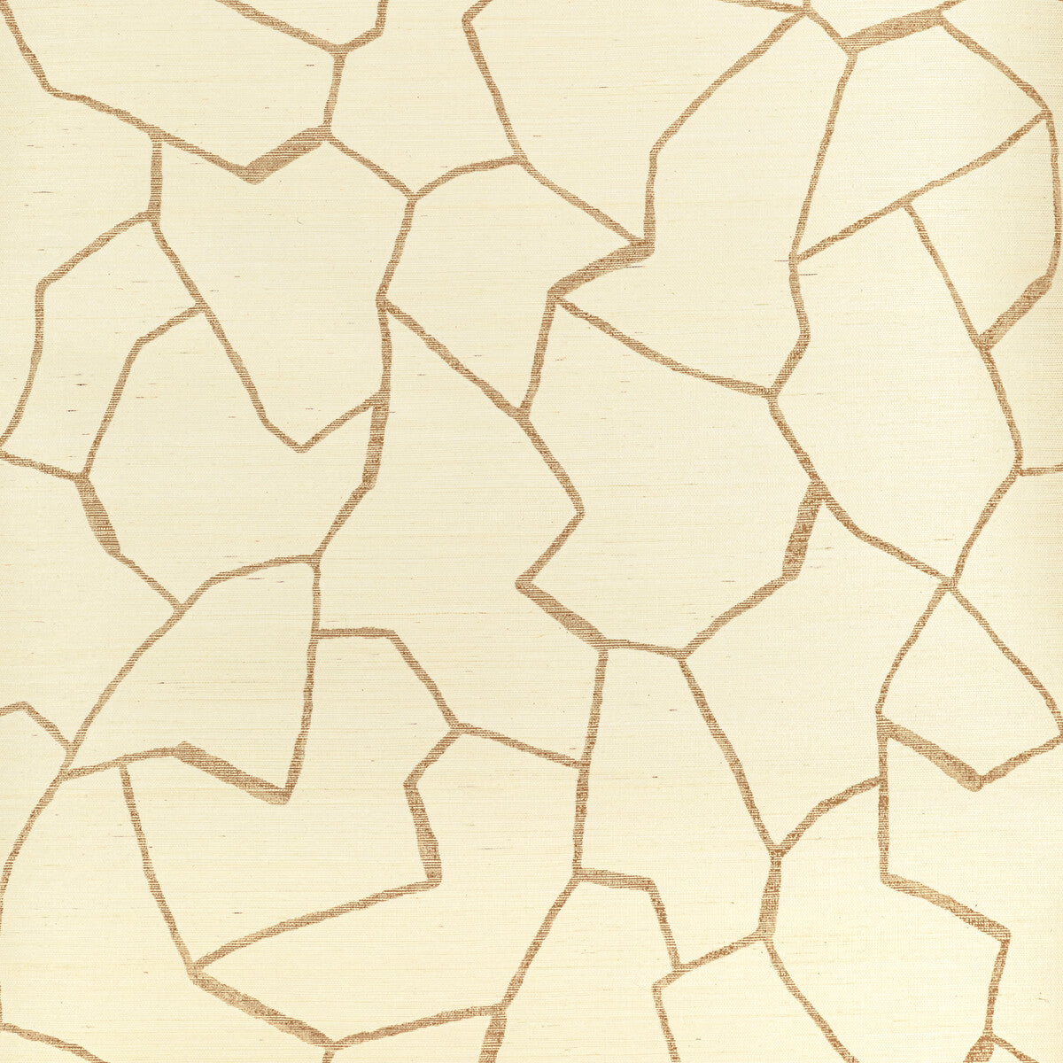 W-Bark Cloth wallpaper in gold color - pattern number P6021100.4.0 - by Donghia in the Donghia I collection