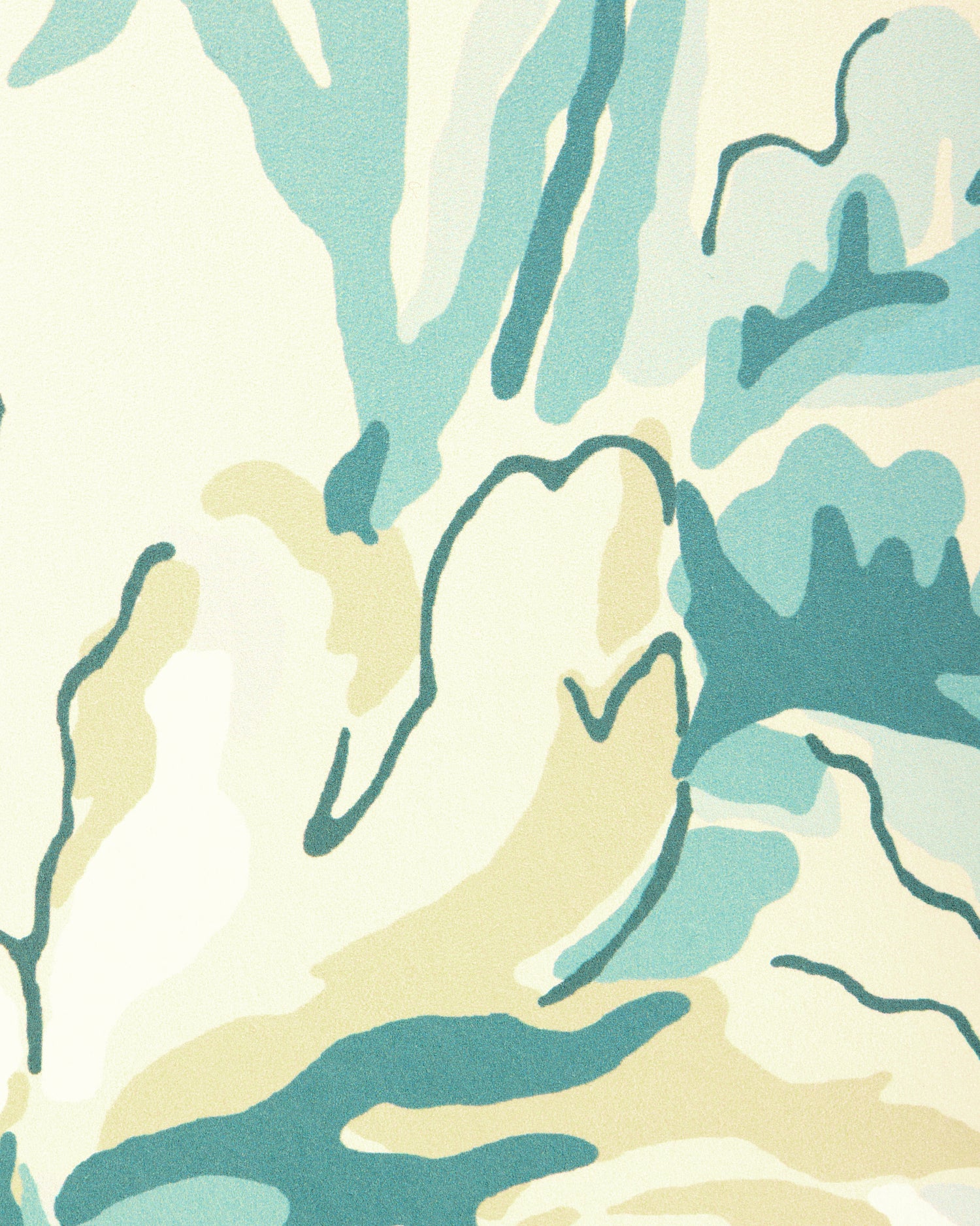Maintenon Wallpaper in aqua color - pattern number P8025106.13.0 - by Kravet in the Jardin De Maclot collection