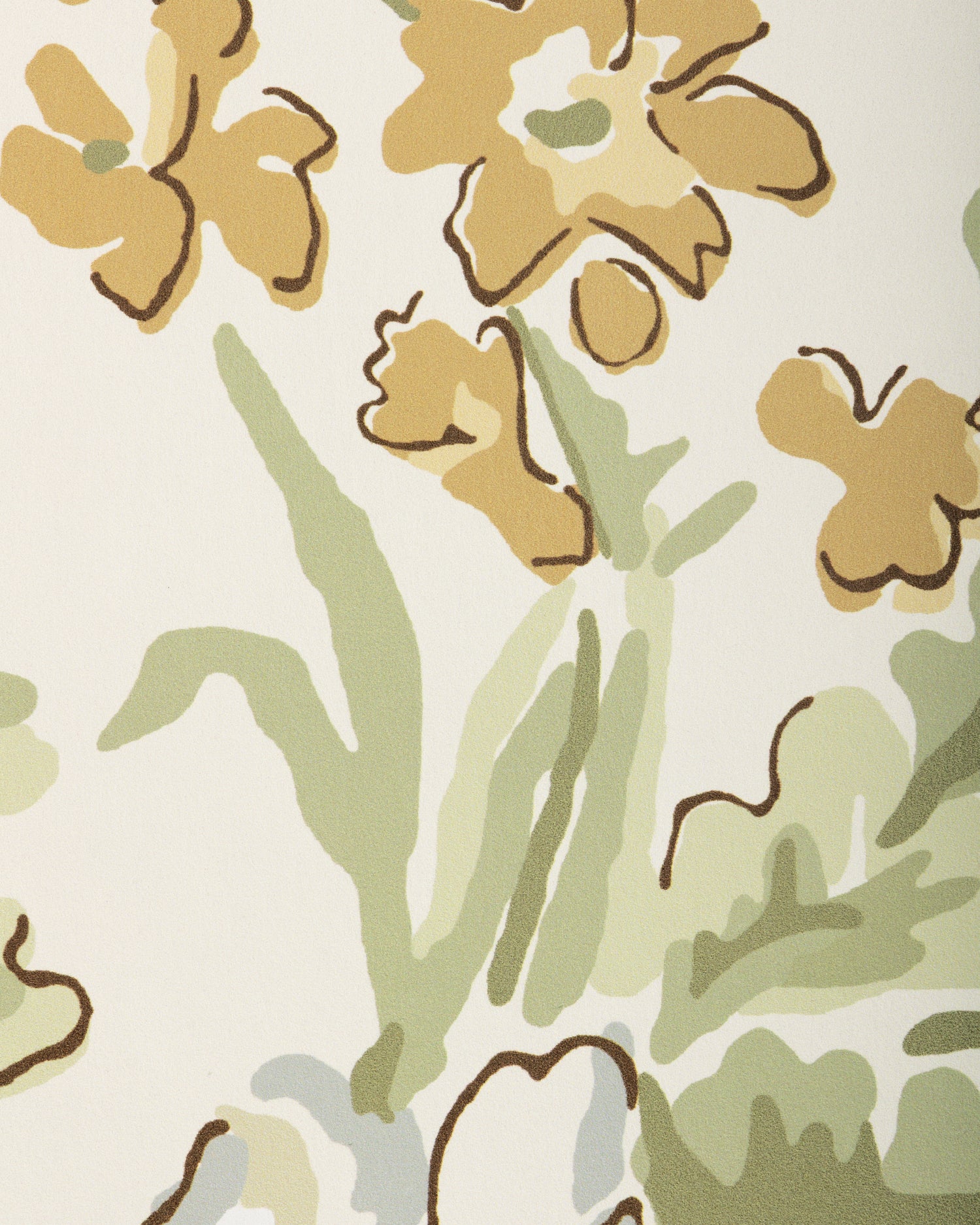 Maintenon Wallpaper in spice color - pattern number P8025106.1611.0 - by Kravet in the Jardin De Maclot collection