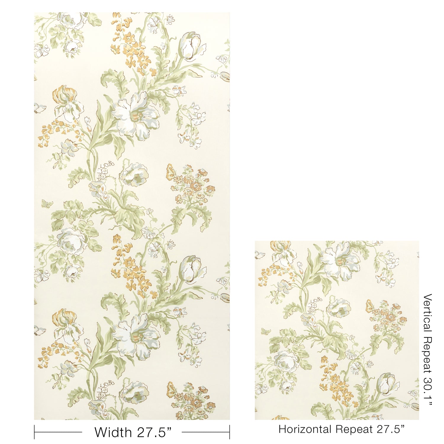 Maintenon Wallpaper in spice color - pattern number P8025106.1611.0 - by Kravet in the Jardin De Maclot collection