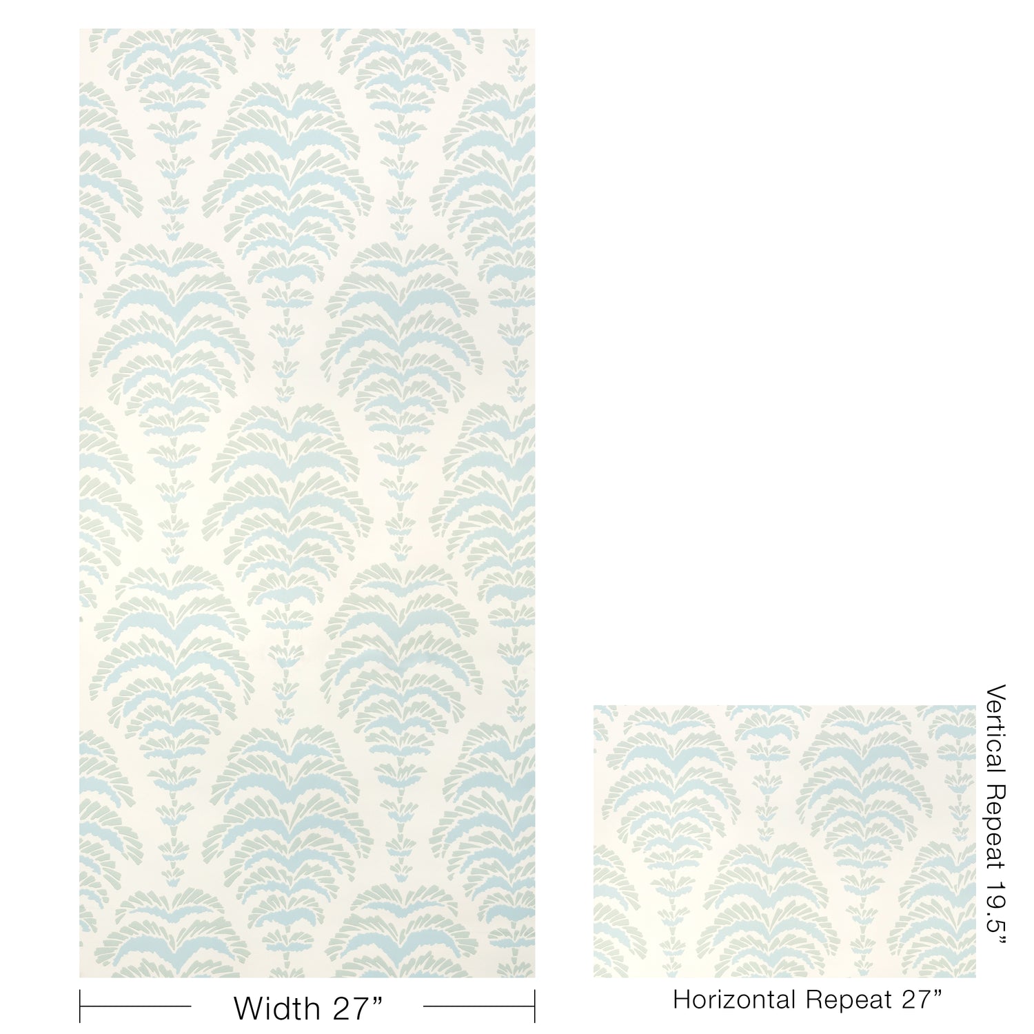 Ponchette Wallpaper in aqua color - pattern number P8025107.13.0 - by Kravet in the Jardin De Maclot collection