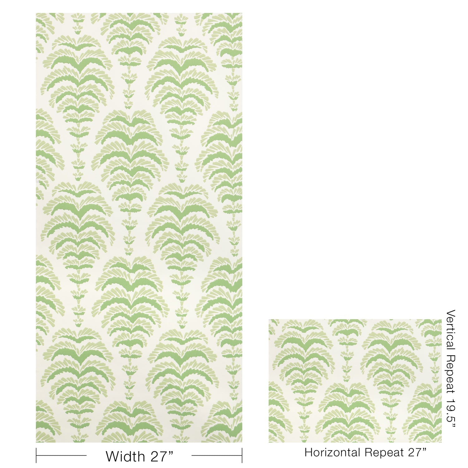 Ponchette Wallpaper in leaf color - pattern number P8025107.33.0 - by Kravet in the Jardin De Maclot collection