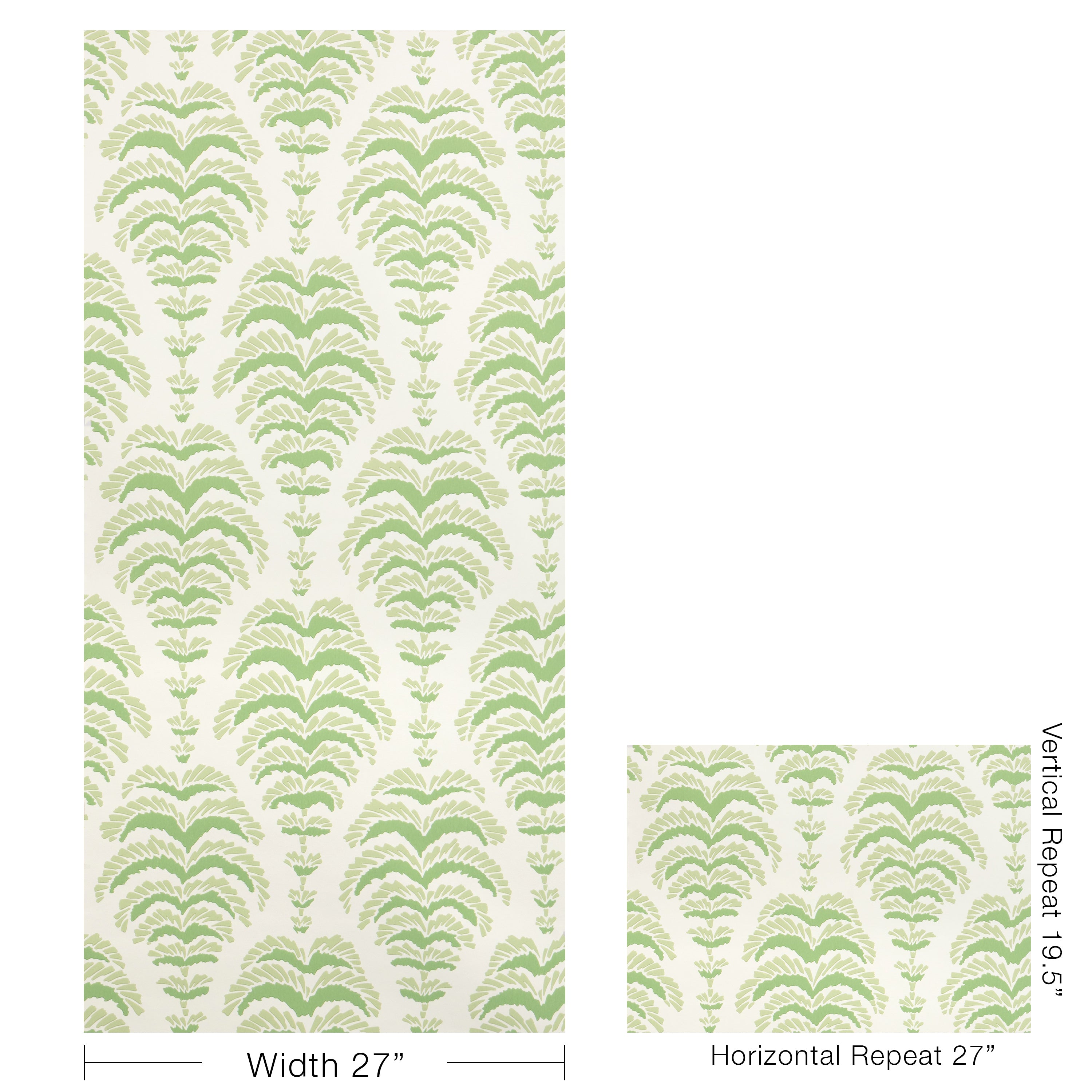 Ponchette Wallpaper in leaf color - pattern number P8025107.33.0 - by Kravet in the Jardin De Maclot collection