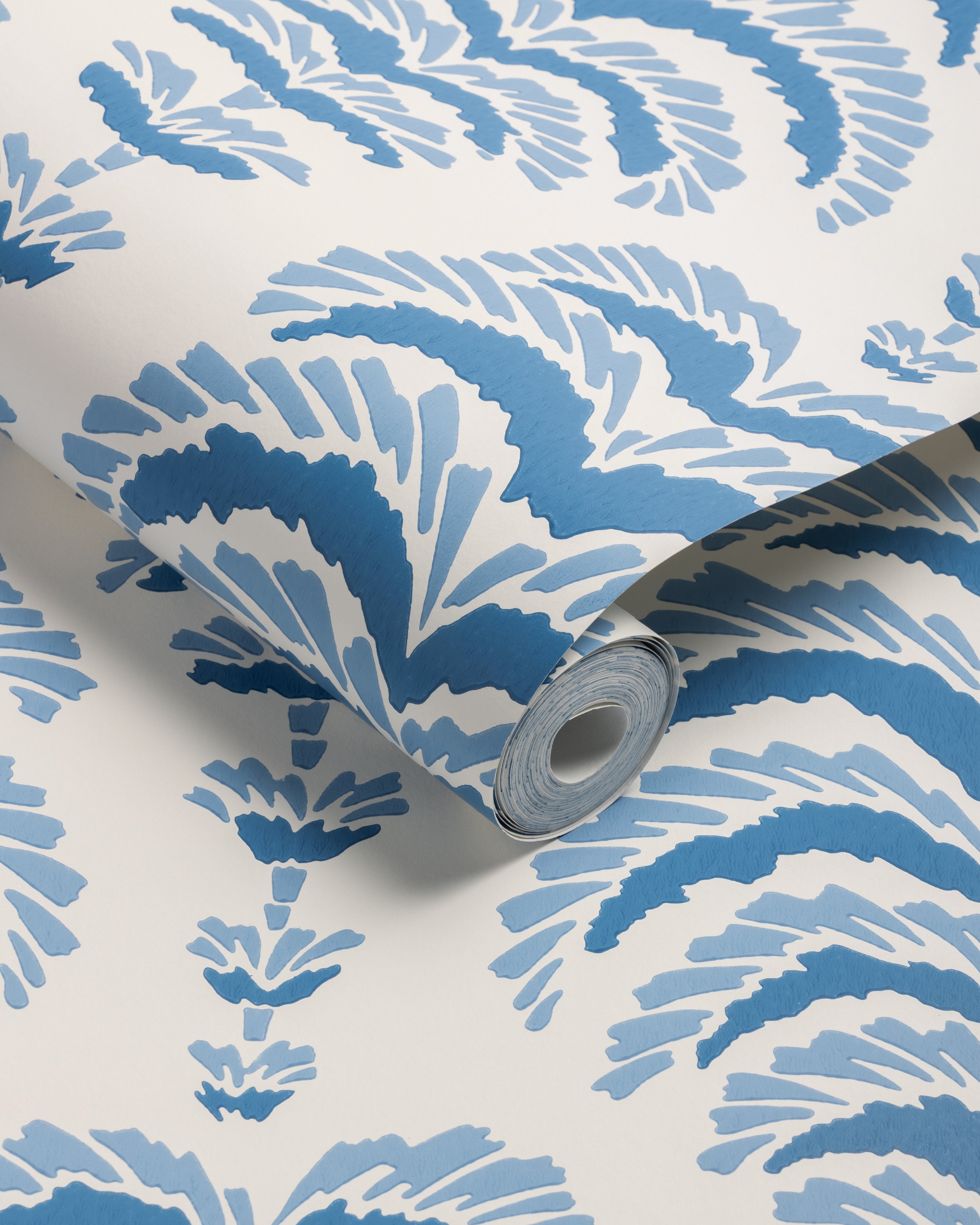 Ponchette Wallpaper in delft color - pattern number P8025107.5.0 - by Kravet in the Jardin De Maclot collection