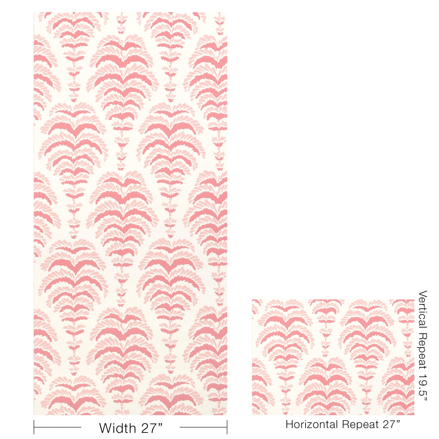Ponchette Wallpaper in pink color - pattern number P8025107.77.0 - by Kravet in the Jardin De Maclot collection