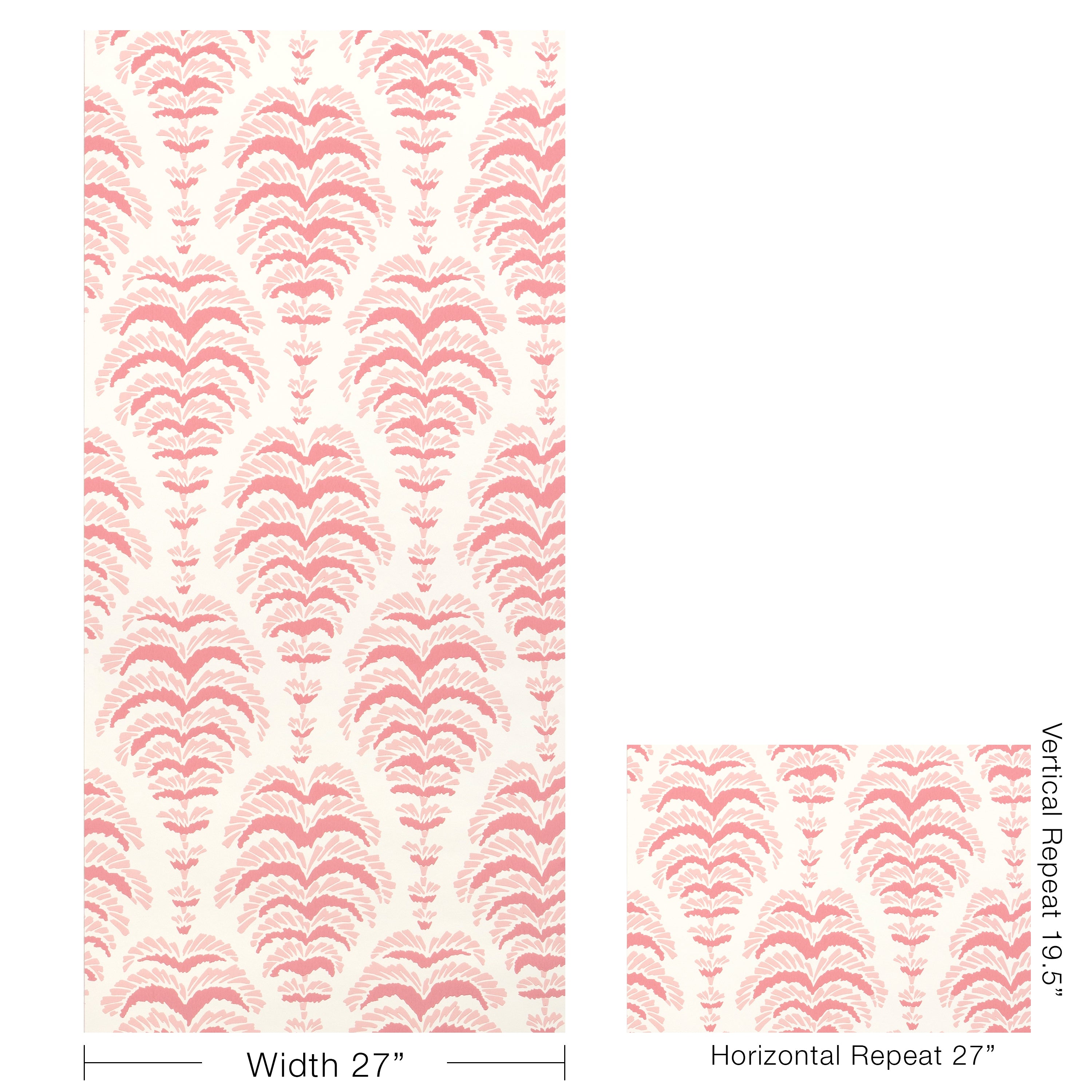 Ponchette Wallpaper in pink color - pattern number P8025107.77.0 - by Kravet in the Jardin De Maclot collection