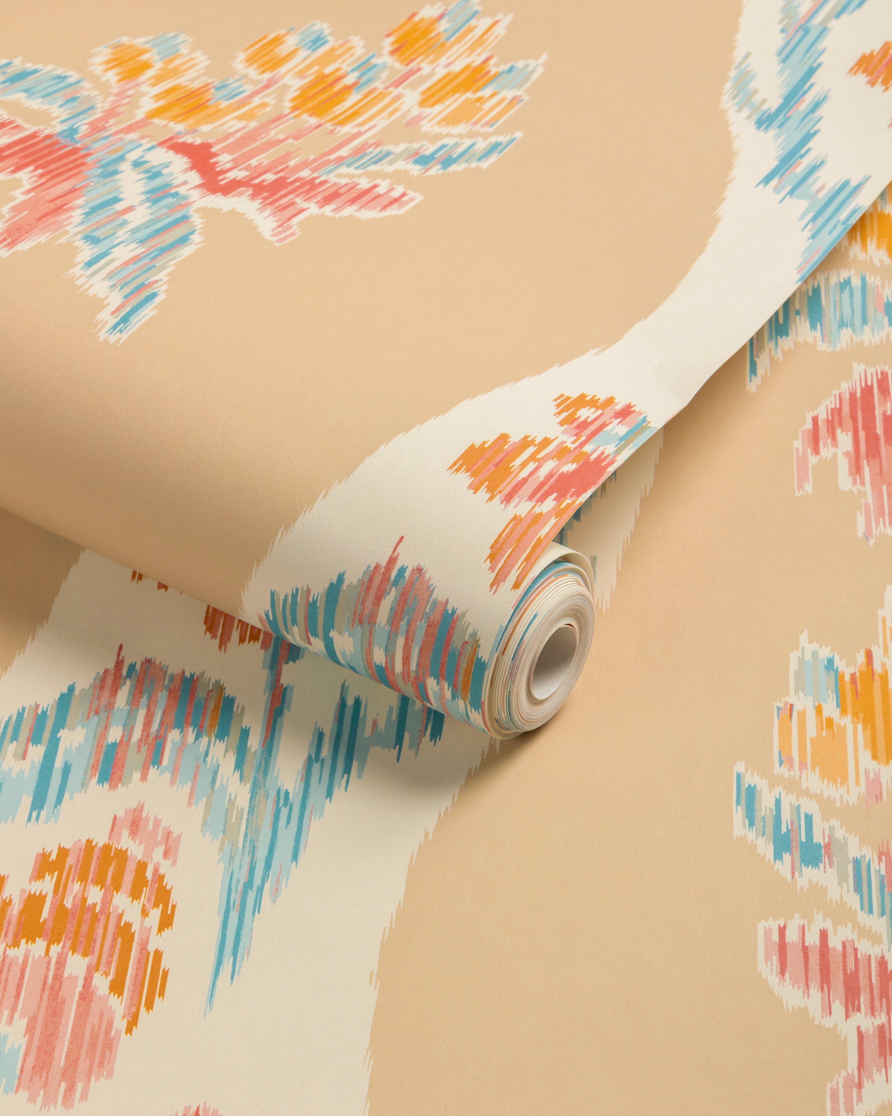 Loring Wallpaper in spice color - pattern number P8025108.1617.0 - by Kravet in the Jardin De Maclot collection