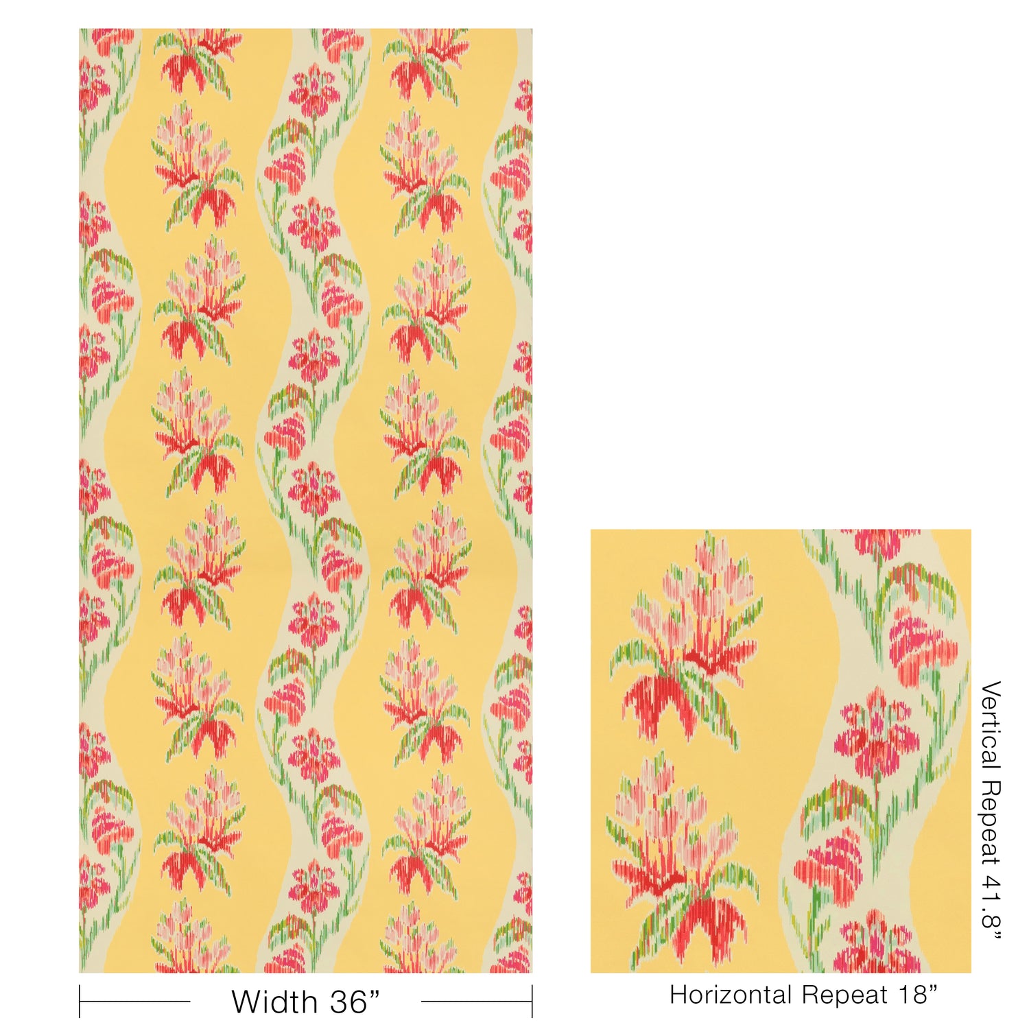Loring Wallpaper in spring color - pattern number P8025108.73.0 - by Kravet in the Jardin De Maclot collection