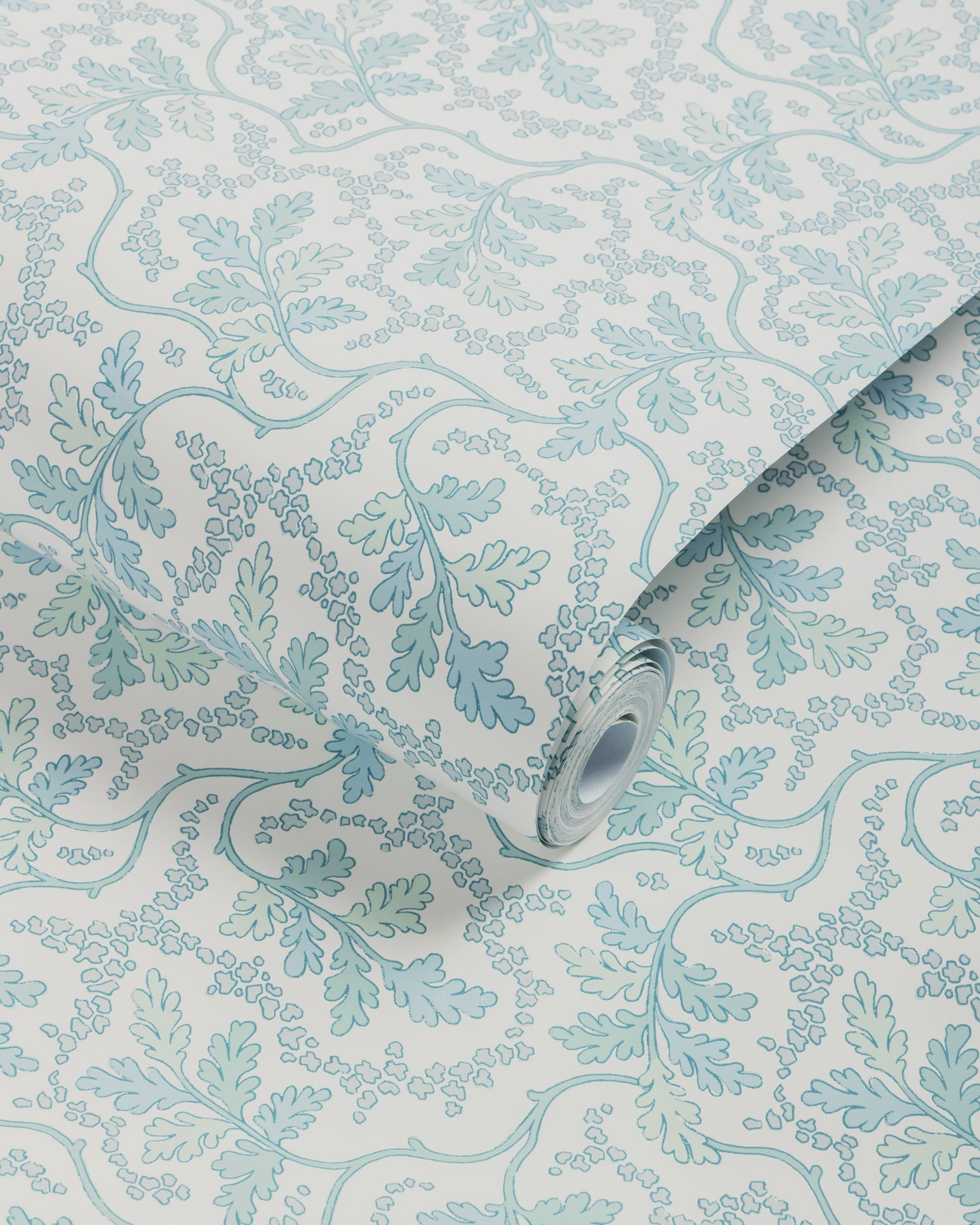 Aureille Wallpaper in aqua color - pattern number P8025109.13.0 - by Kravet in the Jardin De Maclot collection