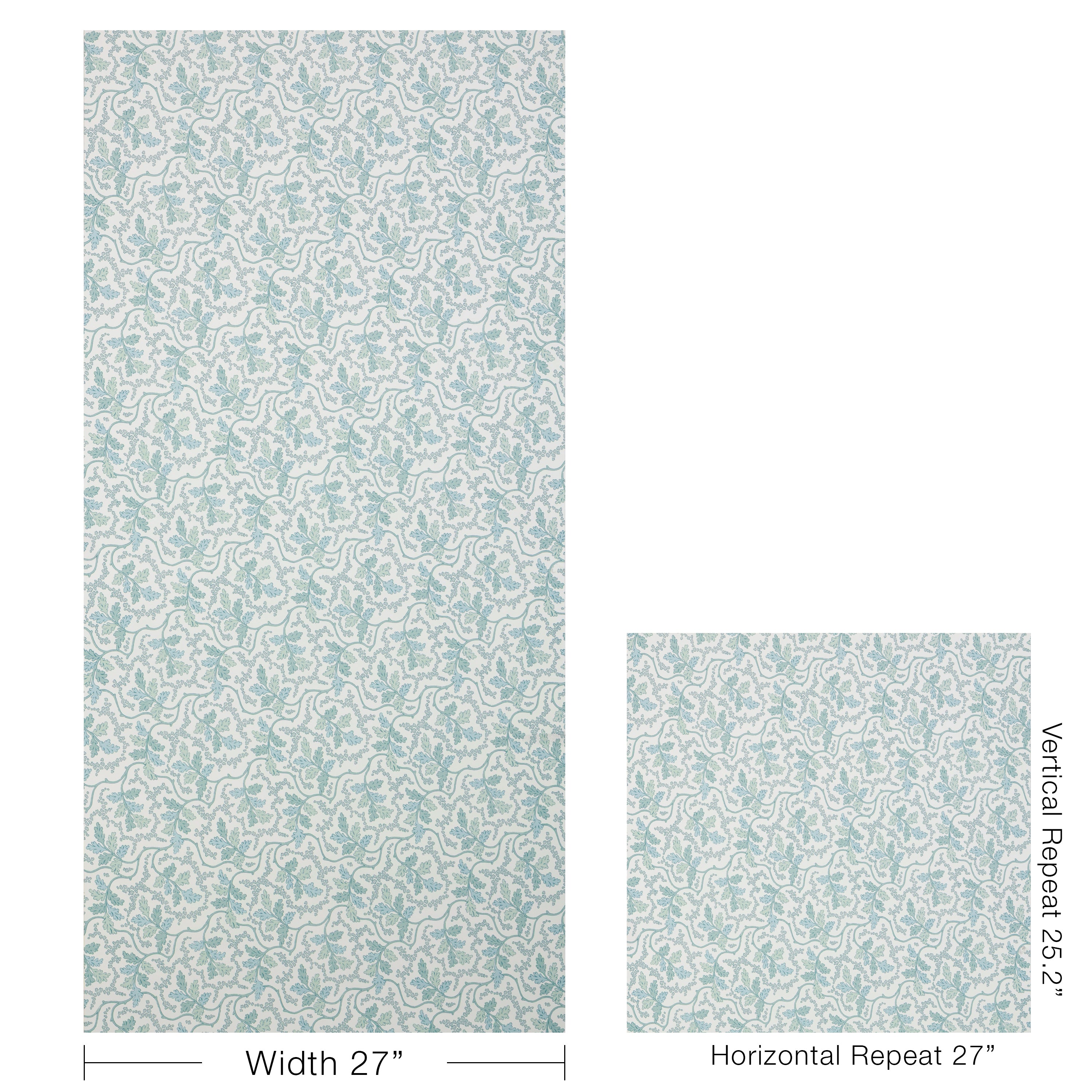 Aureille Wallpaper in aqua color - pattern number P8025109.13.0 - by Kravet in the Jardin De Maclot collection