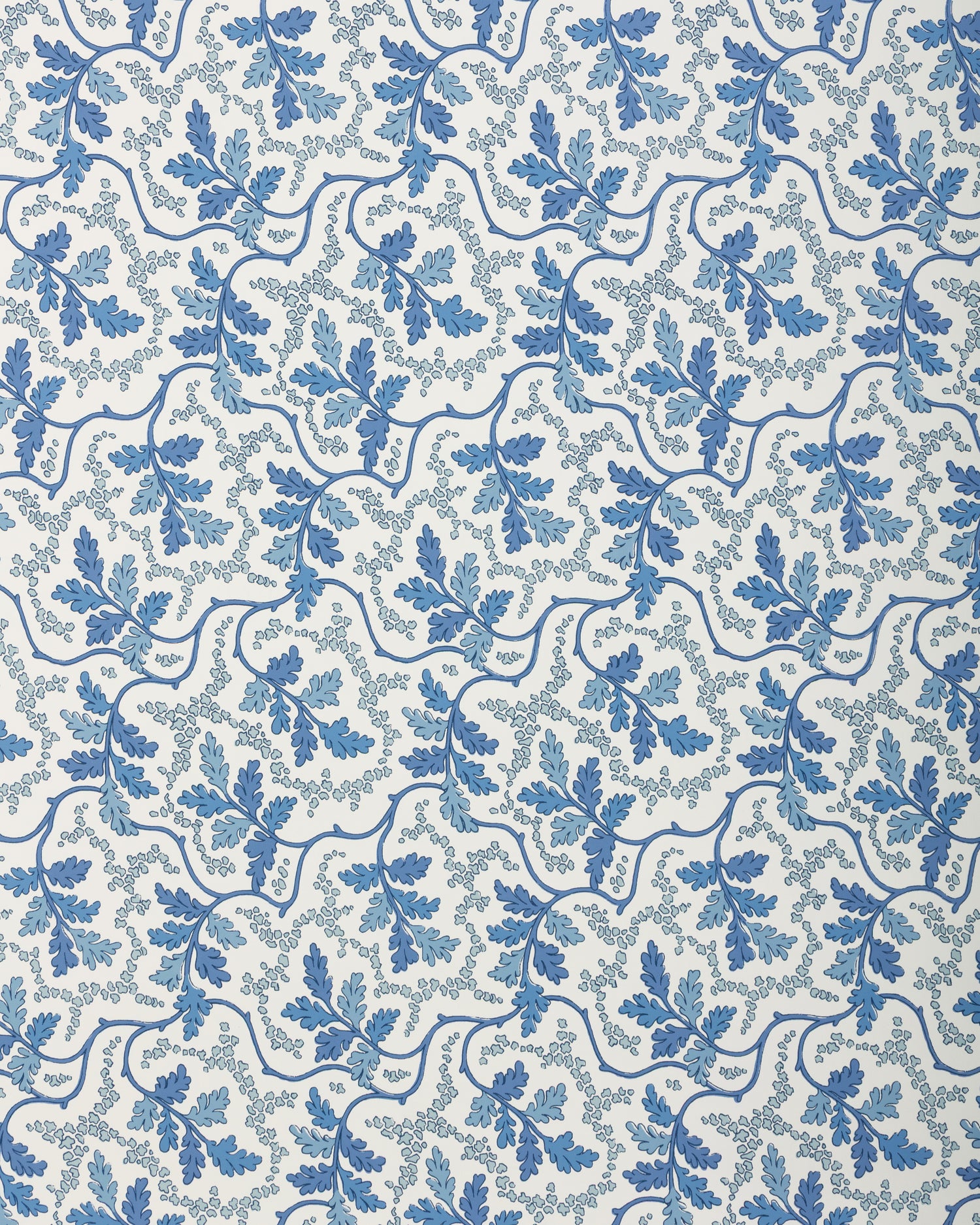 Aureille Wallpaper in blue color - pattern number P8025109.55.0 - by Kravet in the Jardin De Maclot collection