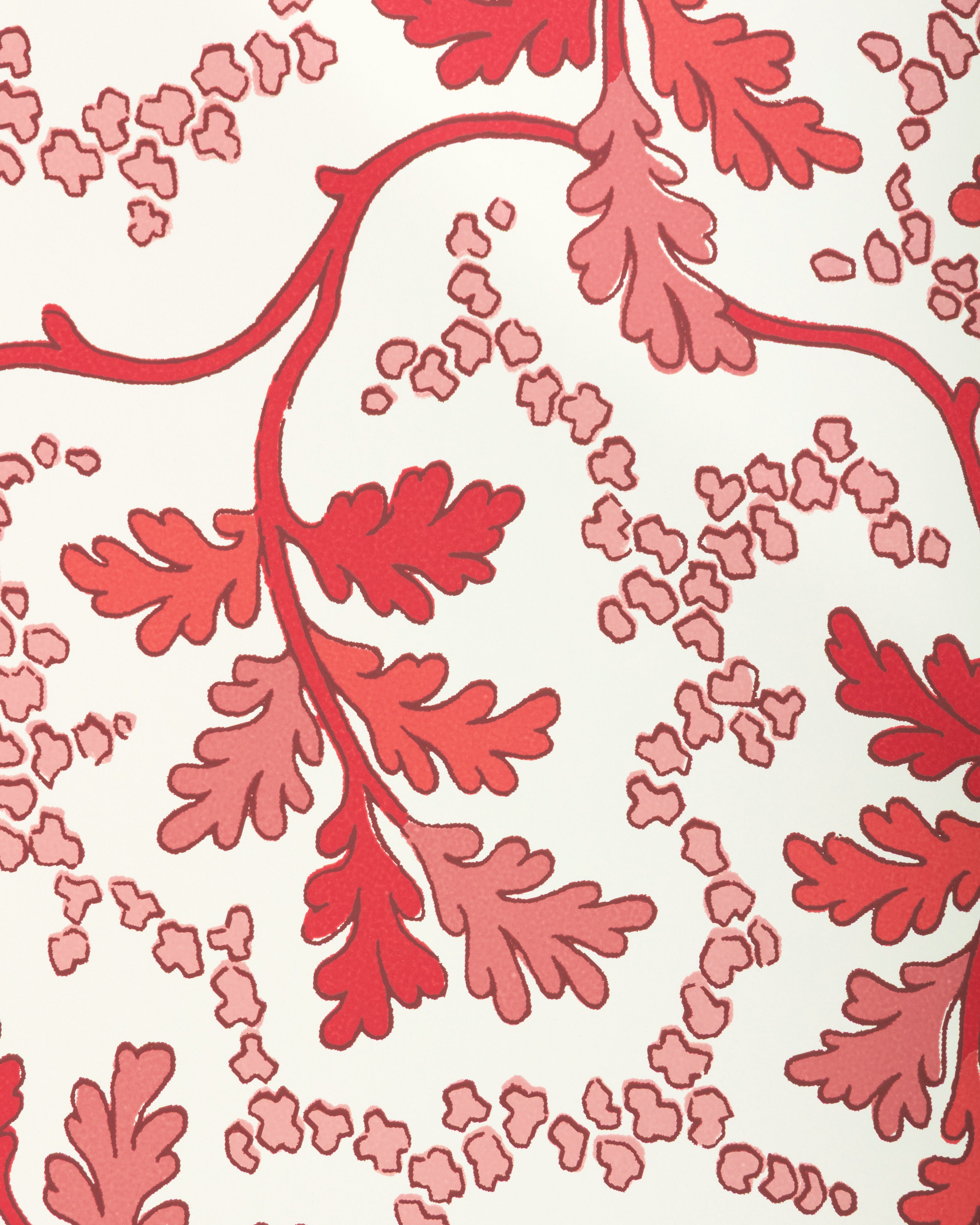 Aureille Wallpaper in berry color - pattern number P8025109.77.0 - by Kravet in the Jardin De Maclot collection
