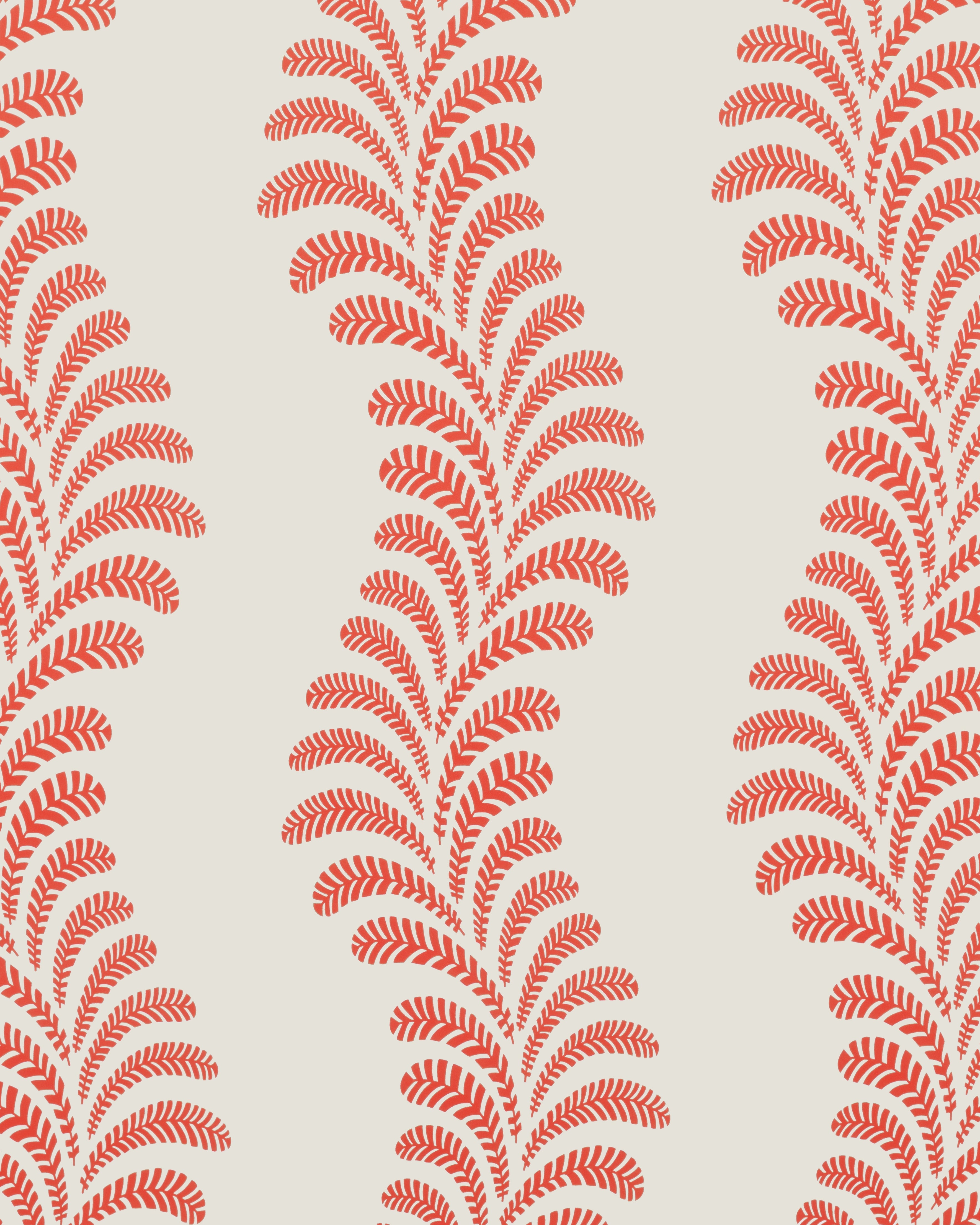 Vezere Wallpaper in red color - pattern number P8025112.19.0 - by Kravet in the Jardin De Maclot collection