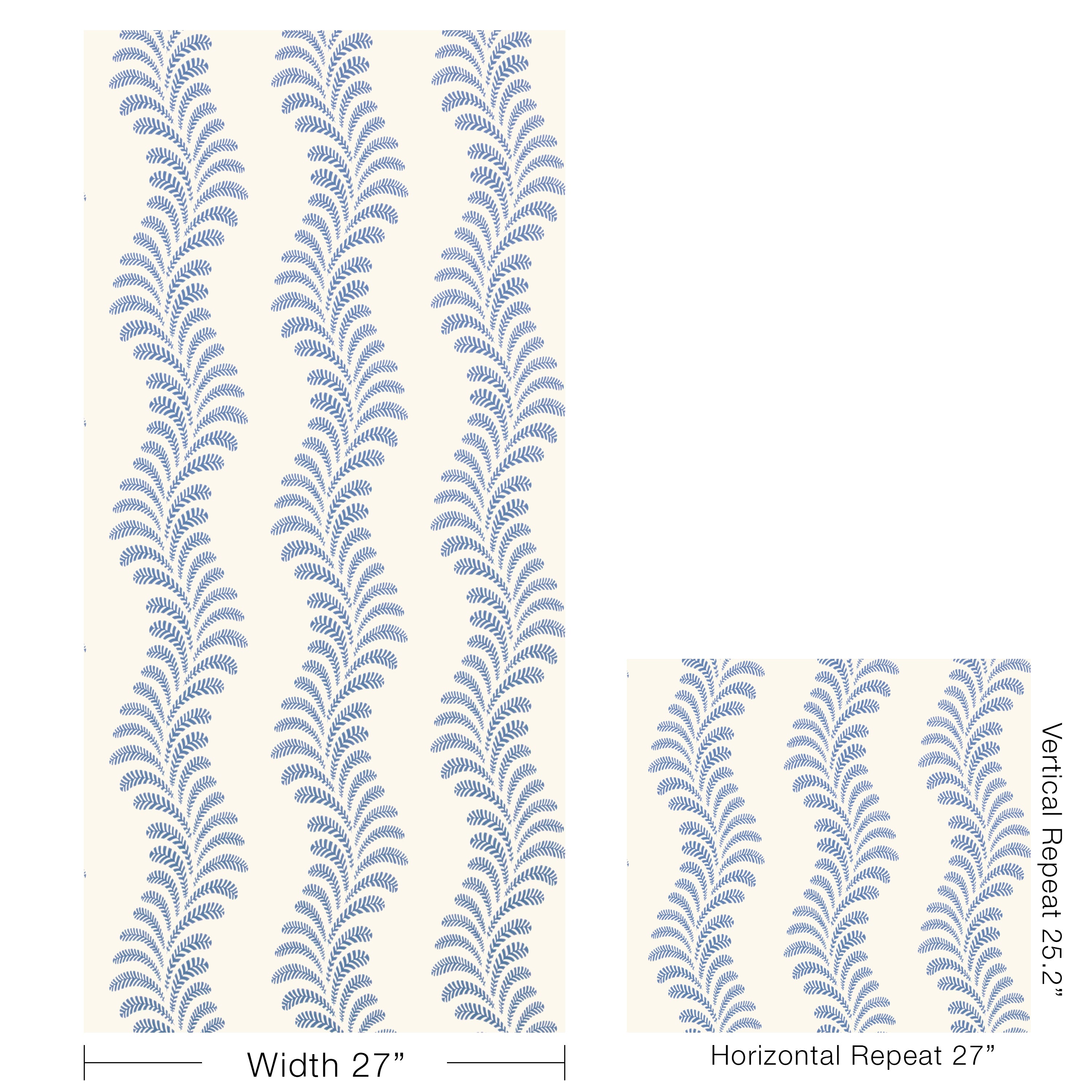 Vezere Wallpaper in delft color - pattern number P8025112.5.0 - by Kravet in the Jardin De Maclot collection