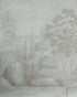 Arbres 3 Panel Mural in neutral color - pattern number P8026105.1611.0 - by Brunschwig and Fils in the Les Paysages Murals collection