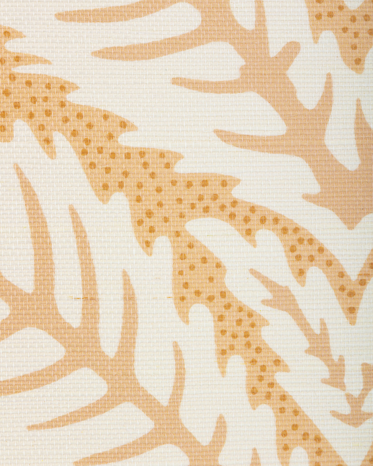 Talavera Sisal Wallpaper in Apricot color - pattern number P8026106.12.0 - by Brunschwig and Fils in the Volume 61 collection