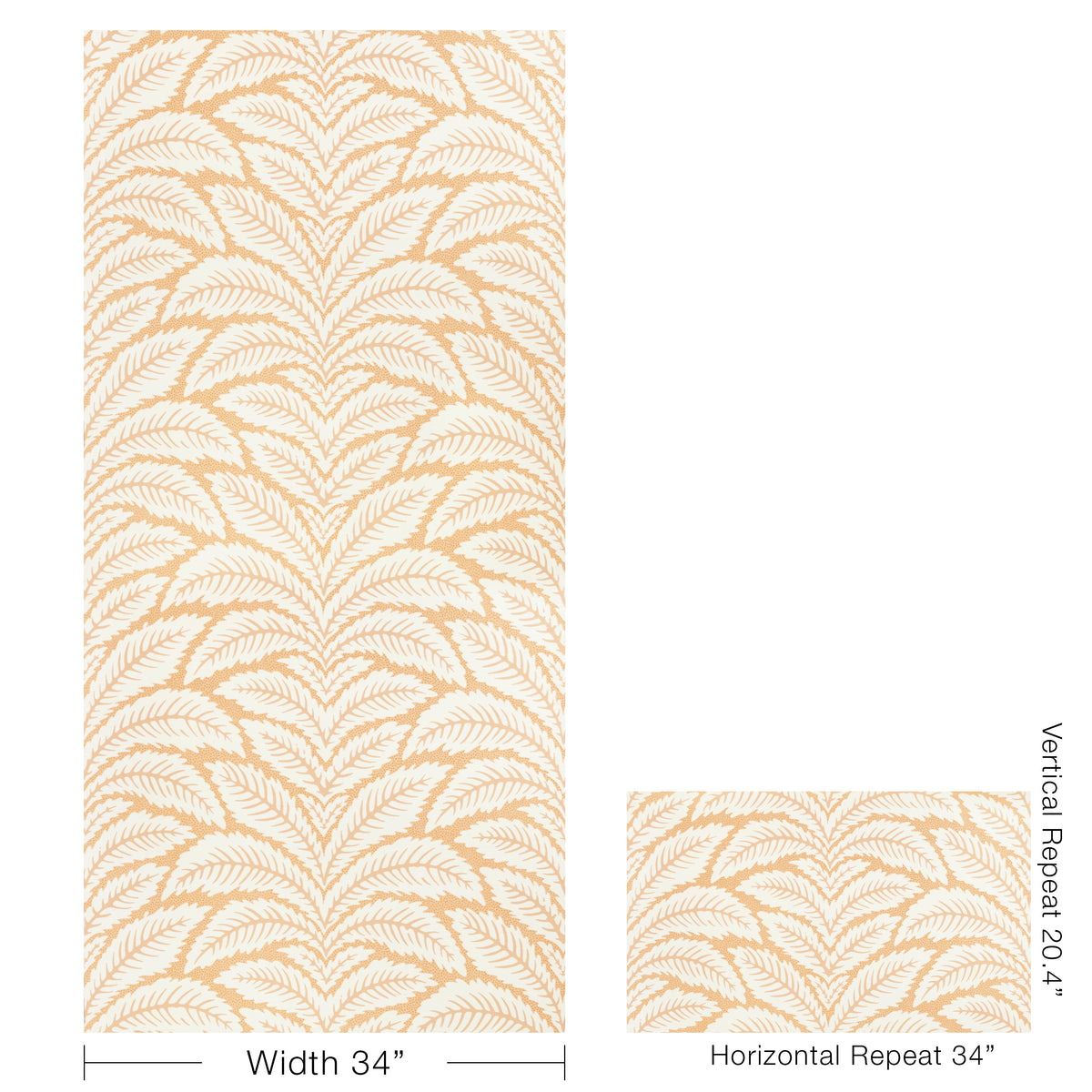 Talavera Sisal Wallpaper in Apricot color - pattern number P8026106.12.0 - by Brunschwig and Fils in the Volume 61 collection