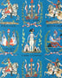New Battle Of Valmy Wallpaper in Blue color - pattern number P8026111.519.0 - by Brunschwig and Fils in the Volume 61 collection