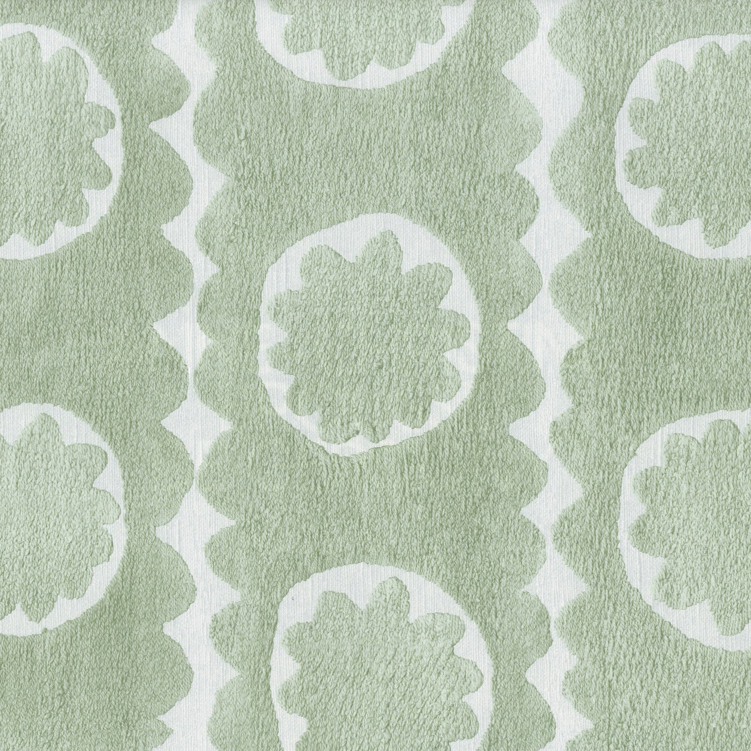 Oscar Wallpaper in Green color - pattern number PBFC-3535.31.0 - by Lee Jofa in the Blithfield Leighton collection