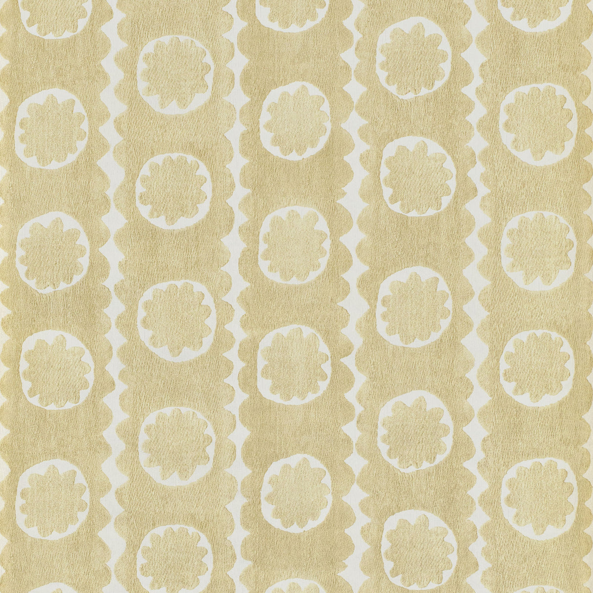 Oscar Wallpaper in Gold color - pattern number PBFC-3535.416.0 - by Lee Jofa in the Blithfield Leighton collection