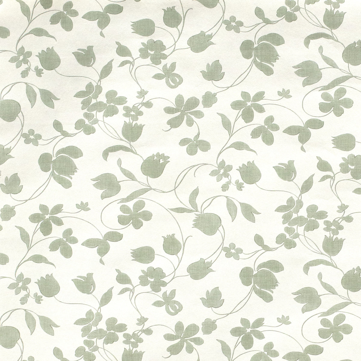 Mayfield Wallpaper in Sage color - pattern number PBFC-3536.130.0 - by Lee Jofa in the Blithfield Leighton collection