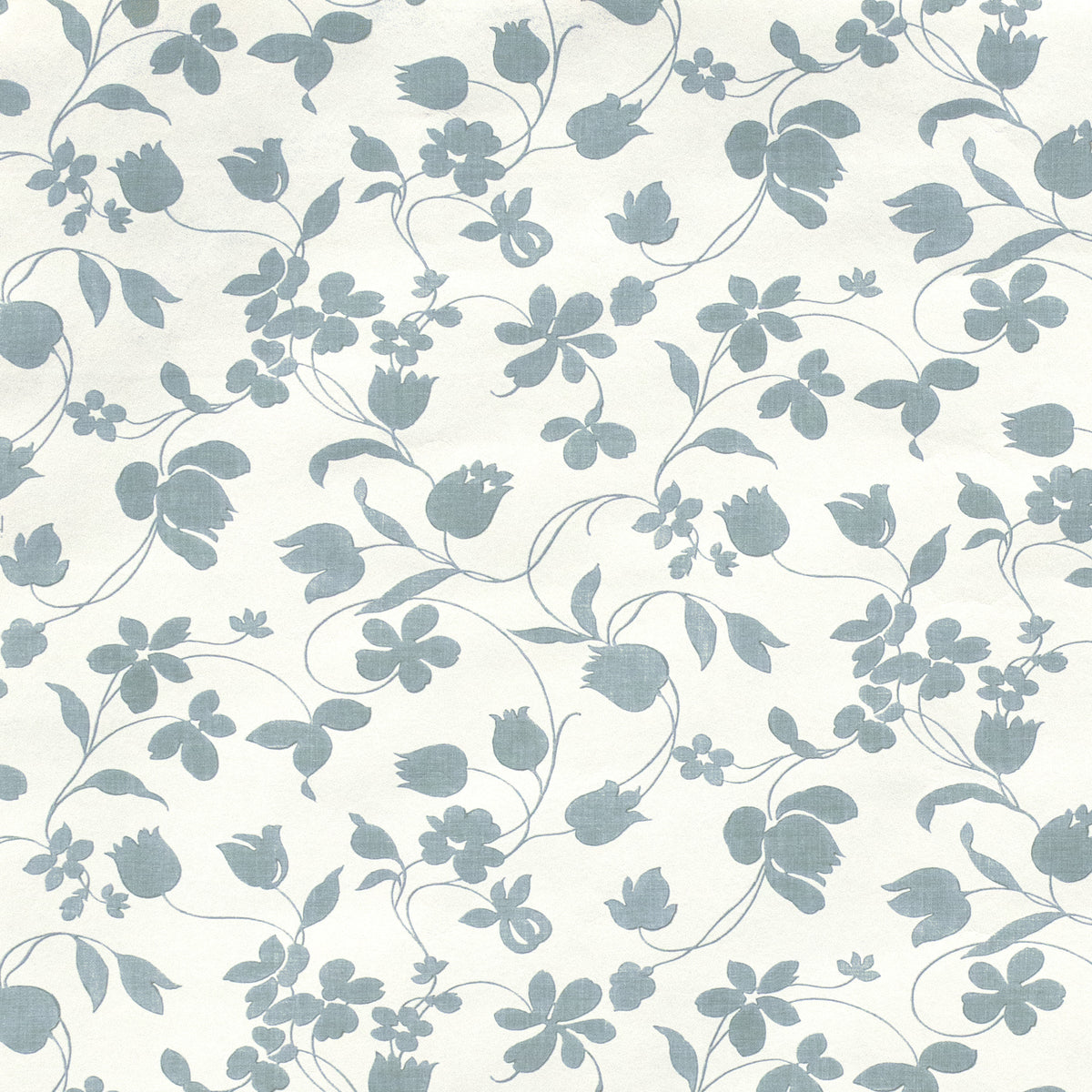 Mayfield Wallpaper in Blue color - pattern number PBFC-3536.15.0 - by Lee Jofa in the Blithfield Leighton collection