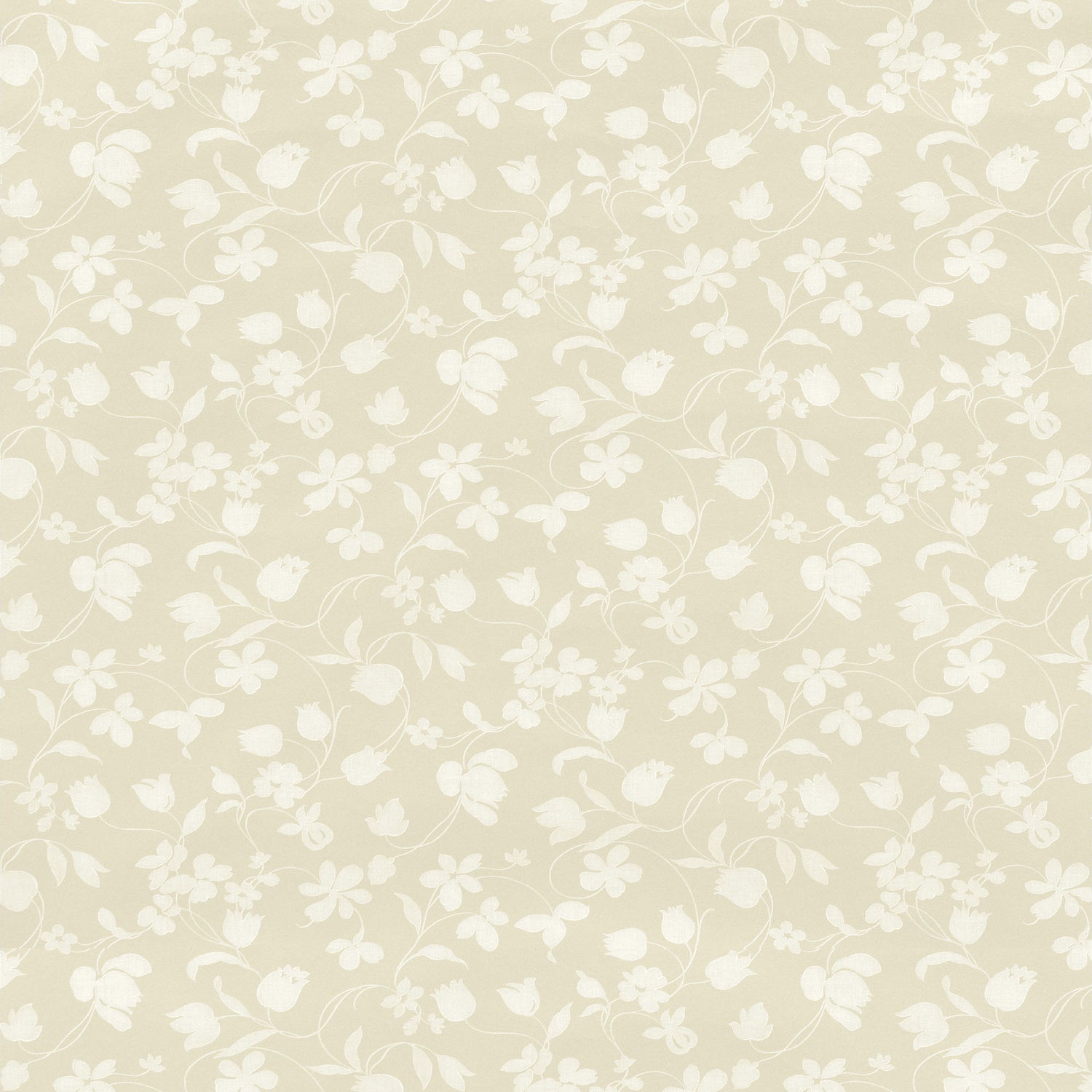 Mayfield Wallpaper in White color - pattern number PBFC-3536.161.0 - by Lee Jofa in the Blithfield Leighton collection