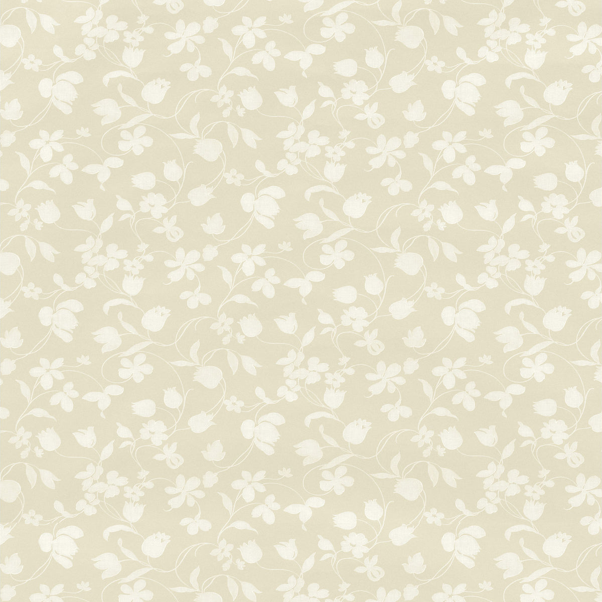 Mayfield Wallpaper in White color - pattern number PBFC-3536.161.0 - by Lee Jofa in the Blithfield Leighton collection
