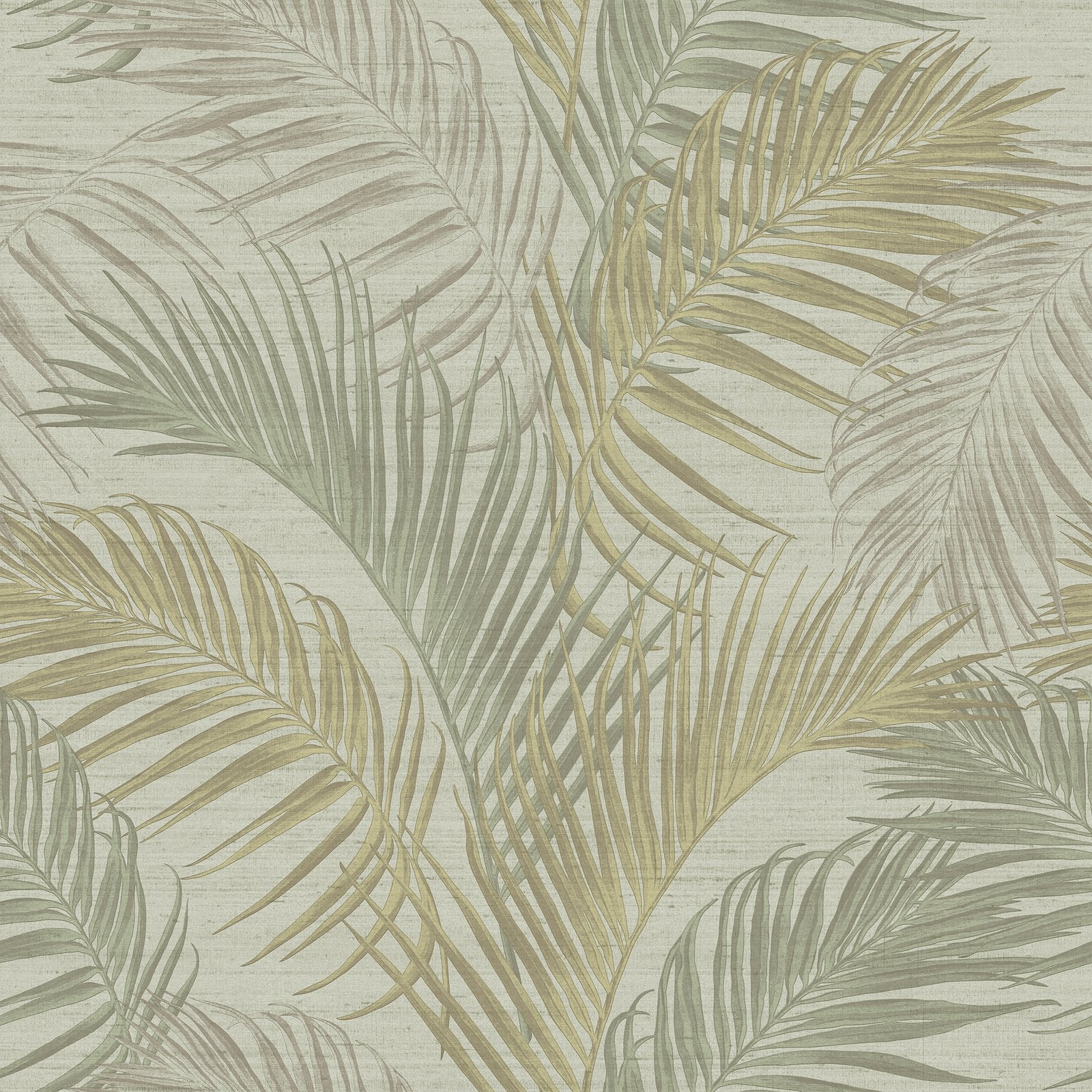 Tree Leaf wallpaper in green color - pattern number PS33315 - by Galerie in the Synergy collection