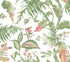 Fiji Garden Peel and Stick wallpaper in white multi color - pattern number PSW1369RL - by York in the Vintage Florals Peel and Stick Wallpaper collection