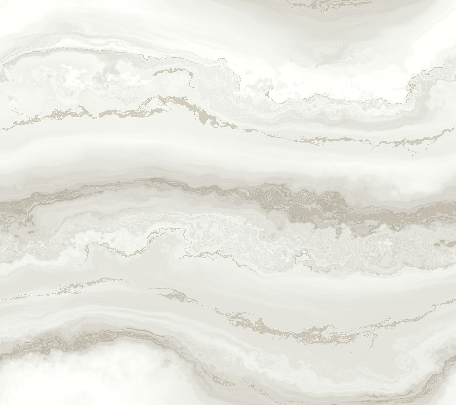 Shifting Sands Peel and Stick wallpaper in salt grey metallic color - pattern number PSW1558RL - by York in the Aviva Stanoff Peel and Stick Wallpaper collection