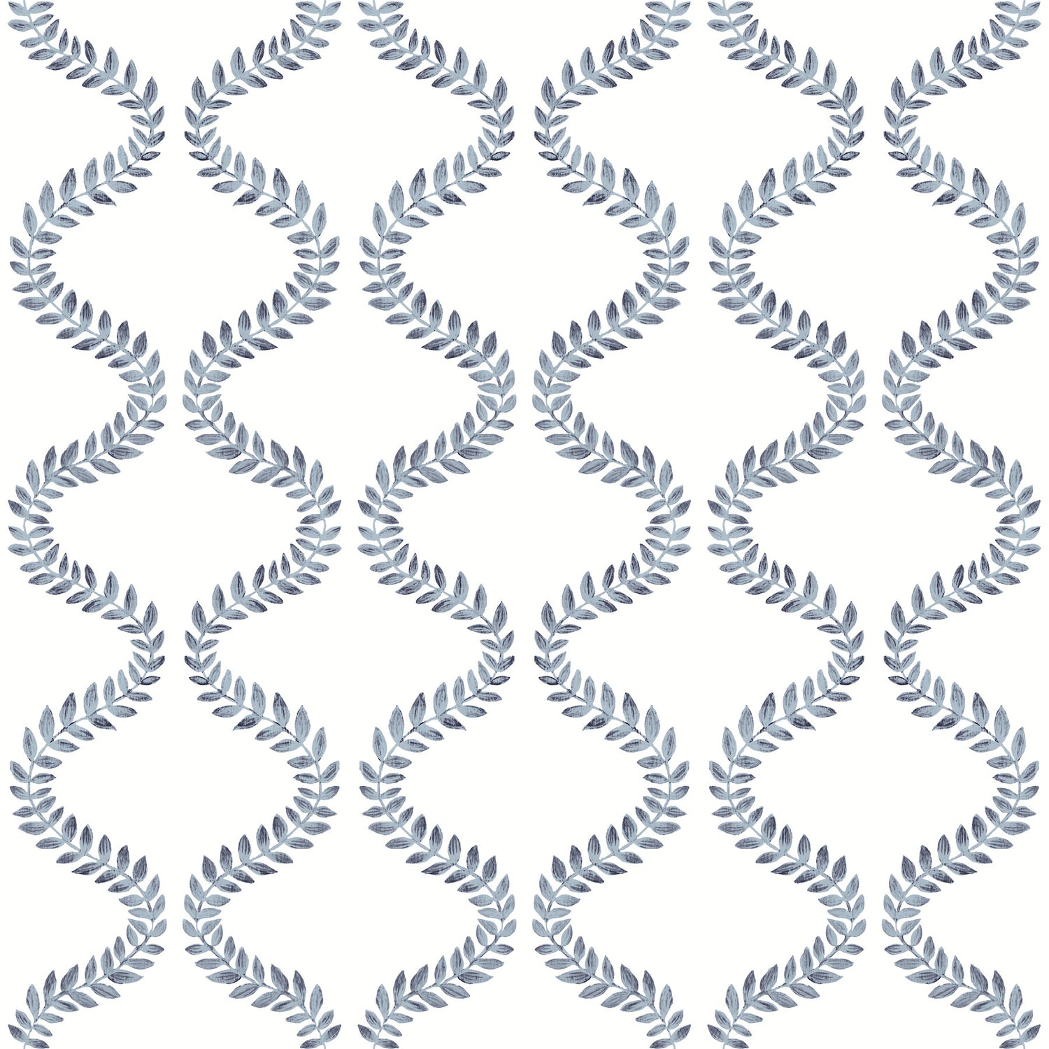 Florentine Vine Trellis Peel and Stick wallpaper in blue color - pattern number PSW1573RL - by York in the Mirth Studio Peel and Stick Wallpaper collection