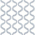 Florentine Vine Trellis Peel and Stick wallpaper in blue color - pattern number PSW1573RL - by York in the Mirth Studio Peel and Stick Wallpaper collection
