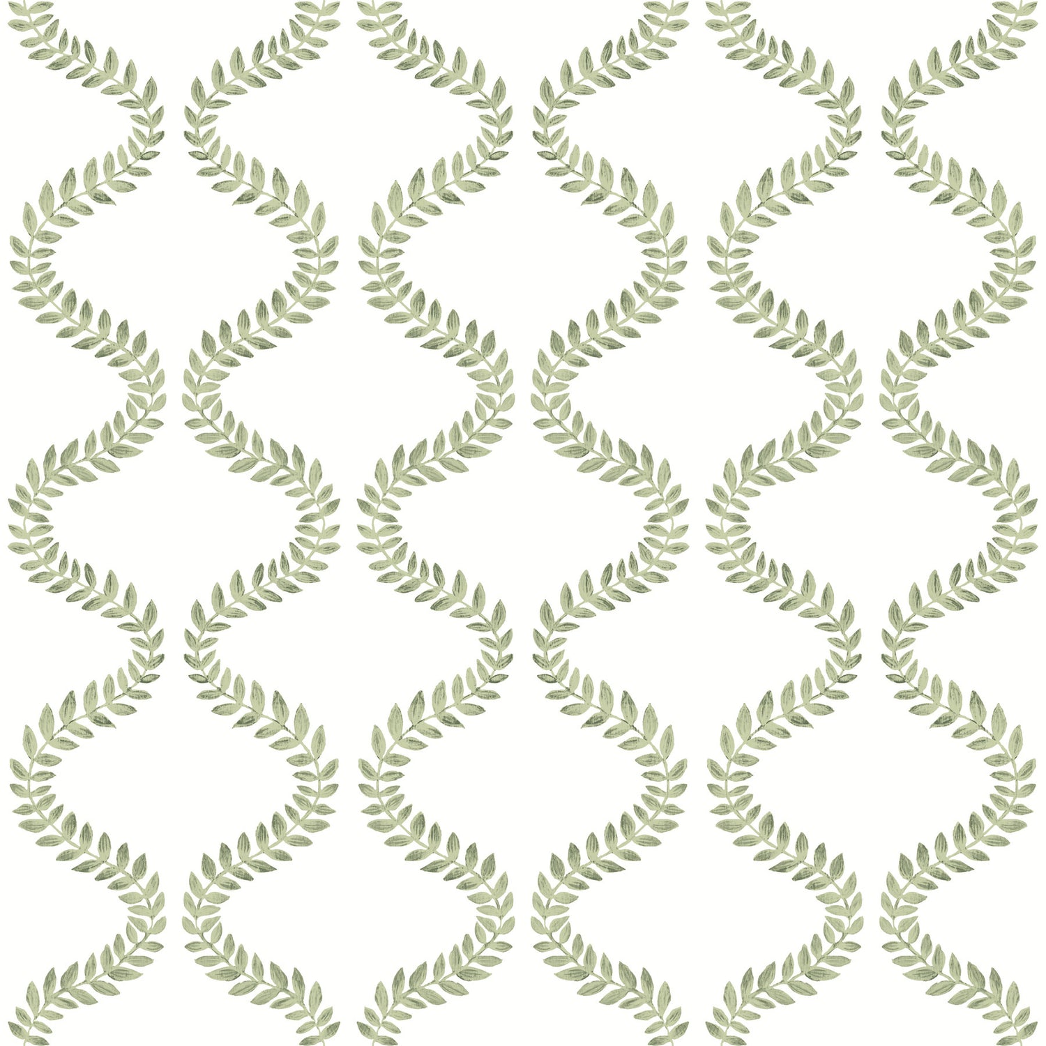 Florentine Vine Trellis Peel and Stick wallpaper in green color - pattern number PSW1574RL - by York in the Mirth Studio Peel and Stick Wallpaper collection