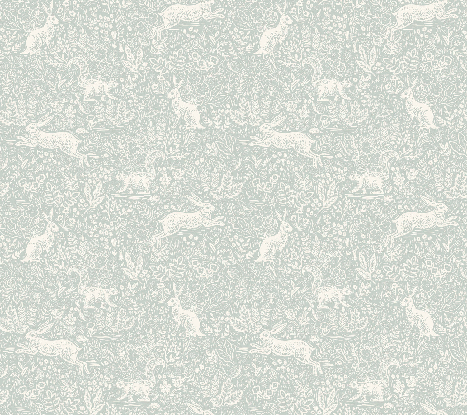 Fable Peel and Stick wallpaper in mineral color - pattern number PSW1626RL - by Rifle Paper Co in the Rifle Paper Co Fourth Edition Peel and Stick Wallpaper collection