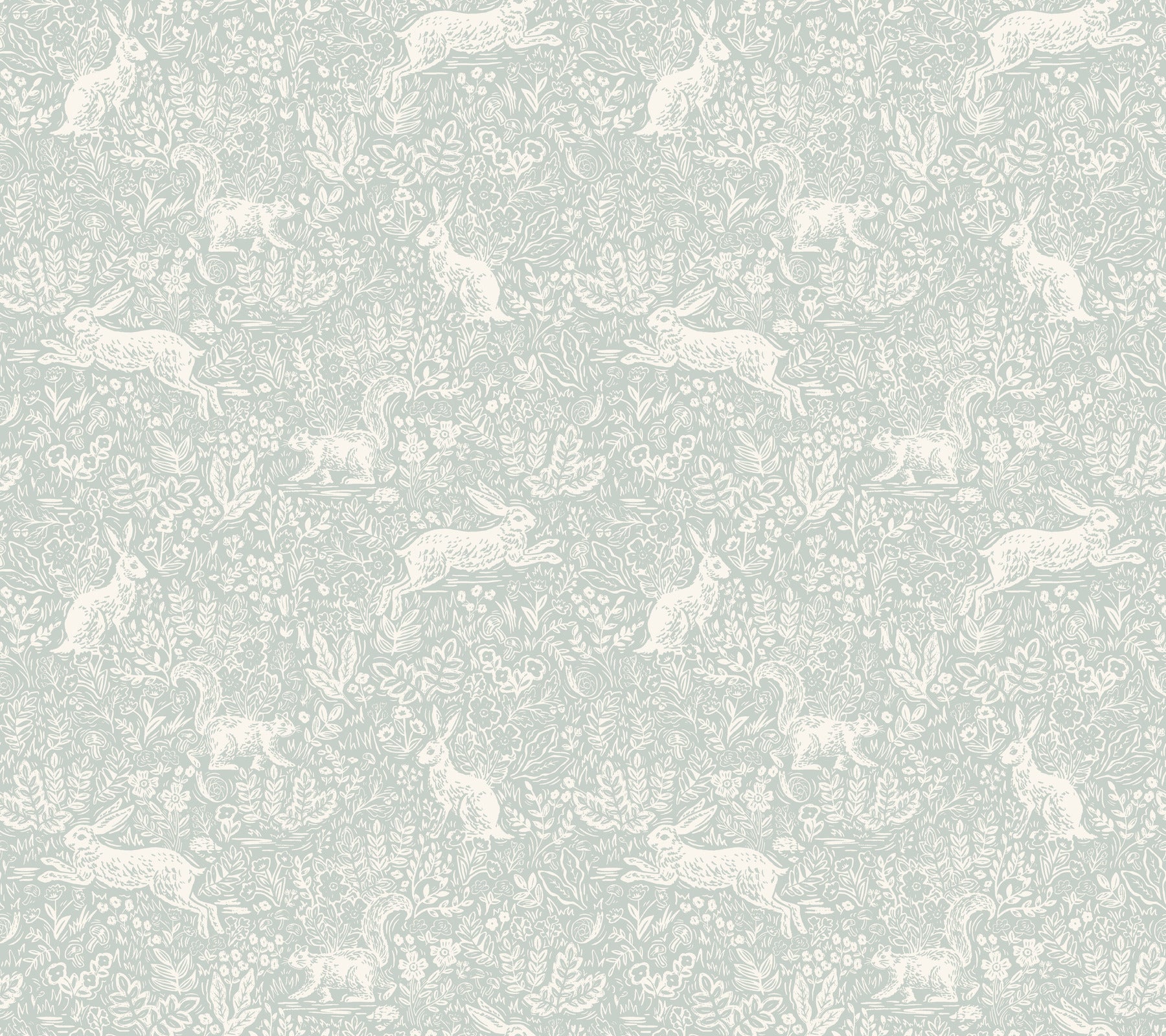 Fable Peel and Stick wallpaper in mineral color - pattern number PSW1626RL - by Rifle Paper Co in the Rifle Paper Co Fourth Edition Peel and Stick Wallpaper collection