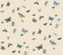 Butterfly House Peel and Stick wallpaper in linen color - pattern number PSW1649RL - by Rifle Paper Co in the Rifle Paper Co Fourth Edition Peel and Stick Wallpaper collection