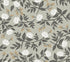 Peonies Floral Peel and Stick wallpaper in grey metallic color - pattern number PSW1688RL - by Rifle Paper Co in the Rifle Paper Co Fifth Edition Peel and Stick Wallpaper collection