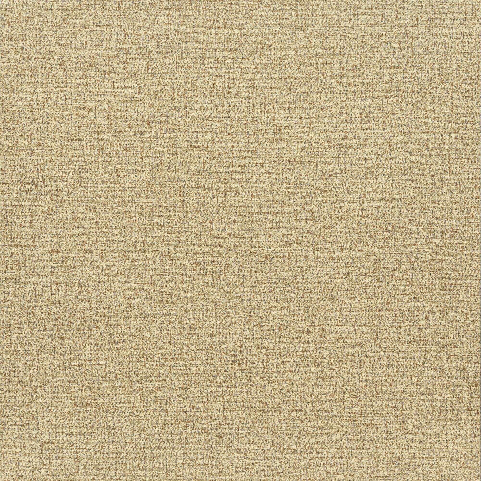 Textile Plain Wallpaper in gold color - pattern number PW1110 - by Grandeco in the Precious Weaves collection