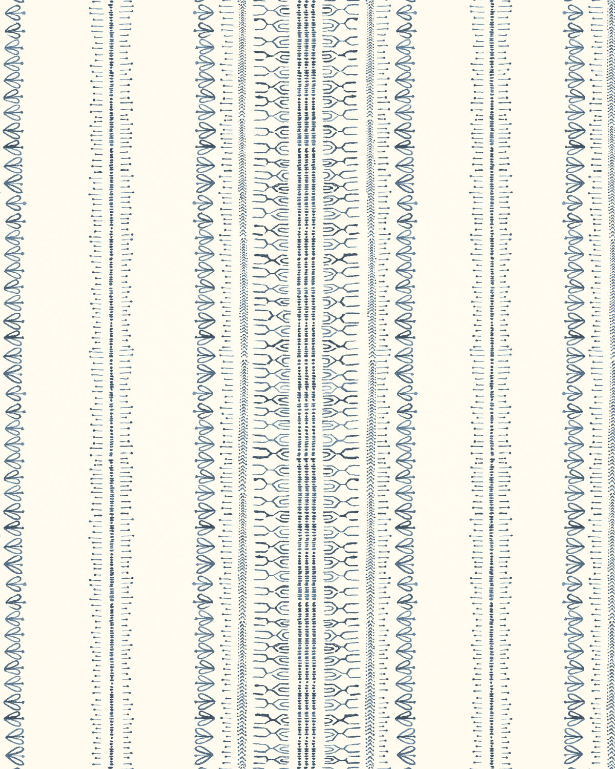 Bodo Stripe Wallpaper in Ink color - pattern number PWC100004.50.0 - by The Pure Edit in the Sustainable Wallcovering collection