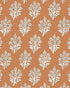 Dabu Wallpaper in Ginger color - pattern number PWC100006.12.0 - by The Pure Edit in the Sustainable Wallcovering collection