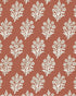 Dabu Wallpaper in Madder color - pattern number PWC100006.924.0 - by The Pure Edit in the Sustainable Wallcovering collection