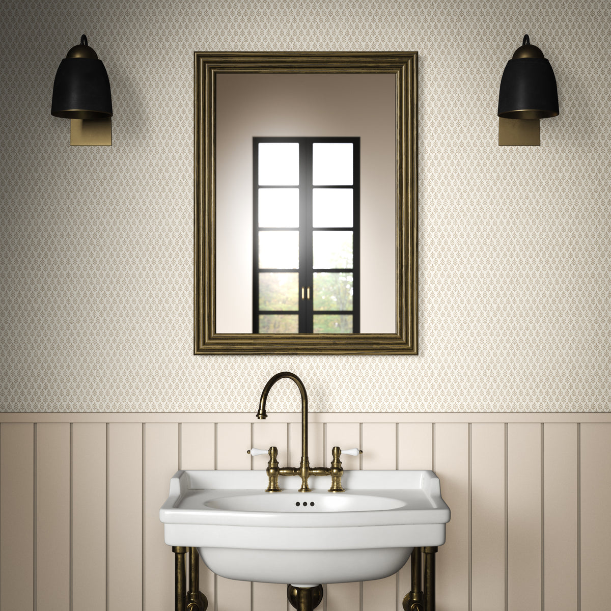 Folia Wallpaper in Stone color - pattern number PWC100007.106.0 - by The Pure Edit in the Sustainable Wallcovering collection