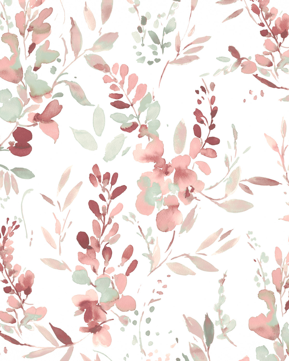 Harumi Wallpaper in Raspberry color - pattern number PWC100008.197.0 - by The Pure Edit in the Sustainable Wallcovering collection
