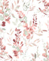 Harumi Wallpaper in Raspberry color - pattern number PWC100008.197.0 - by The Pure Edit in the Sustainable Wallcovering collection