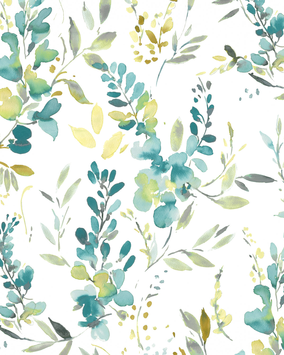 Harumi Wallpaper in Kingfisher color - pattern number PWC100008.354.0 - by The Pure Edit in the Sustainable Wallcovering collection