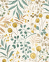 Hina Wallpaper in Marigold color - pattern number PWC100009.354.0 - by The Pure Edit in the Sustainable Wallcovering collection